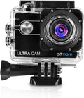 Bitmore UltraCam 4K Waterproof Action Camera with Accessories