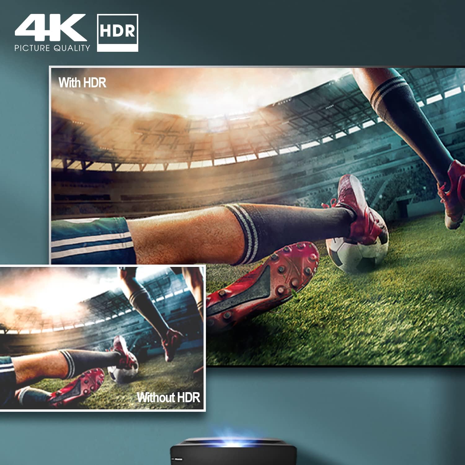 Buy HISENSE,Hisense 100L5FTUK‑B12 100" 4K UHD Laser TV with Circular Fresnel Screen, HDR, Smart TV, Triple Tuner & Alexa Built‑in - Gadcet UK | UK | London | Scotland | Wales| Near Me | Cheap | Pay In 3 | Laser TV