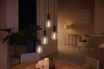Buy Philips Hue,Philips Hue White Ambiance Filament Single Smart LED Globe [E27 Edison Screw] - 550 Lumens. Works with Alexa, Google Assistant and Apple Homekit - Gadcet UK | UK | London | Scotland | Wales| Near Me | Cheap | Pay In 3 | LED Light Bulbs