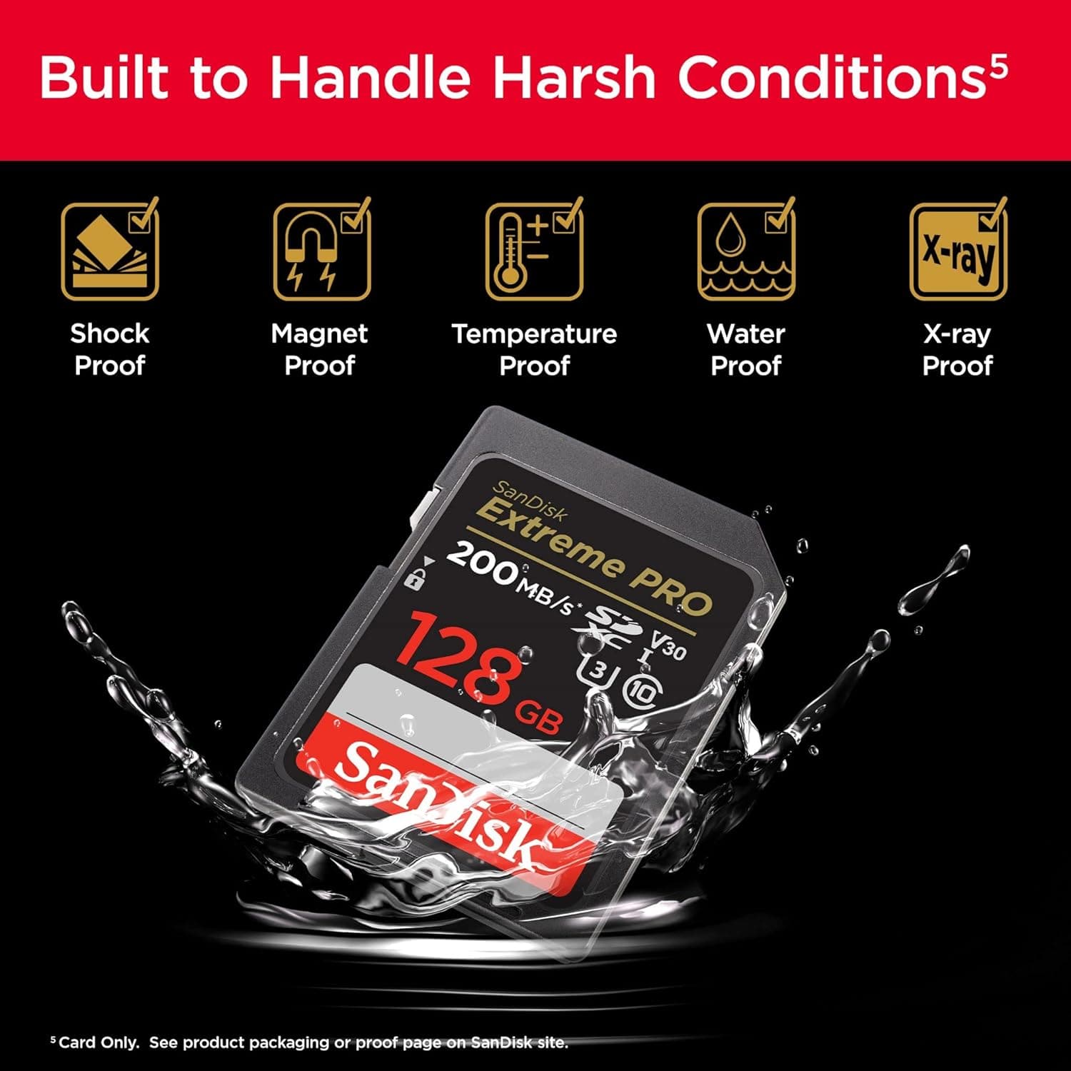 Buy SanDisk,SanDisk 128GB Extreme PRO SDXC card + RescuePRO Deluxe, up to 200MB/s, UHS-I, Class 10, U3, V30 - Gadcet UK | UK | London | Scotland | Wales| Near Me | Cheap | Pay In 3 | Flash Memory Cards