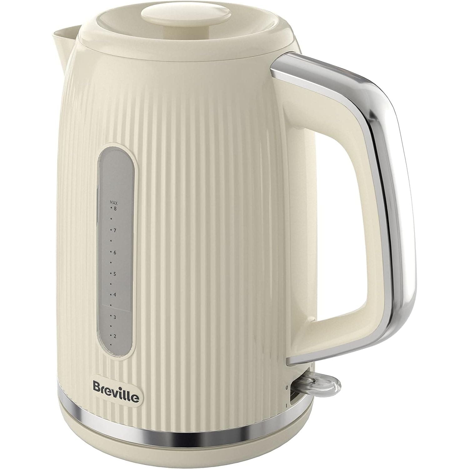 Buy BREVILLE,Breville Bold Vanilla Cream Electric Kettle | 1.7L | 3kW Fast Boil | Cream & Silver Chrome - Gadcet UK | UK | London | Scotland | Wales| Ireland | Near Me | Cheap | Pay In 3 | Electronics