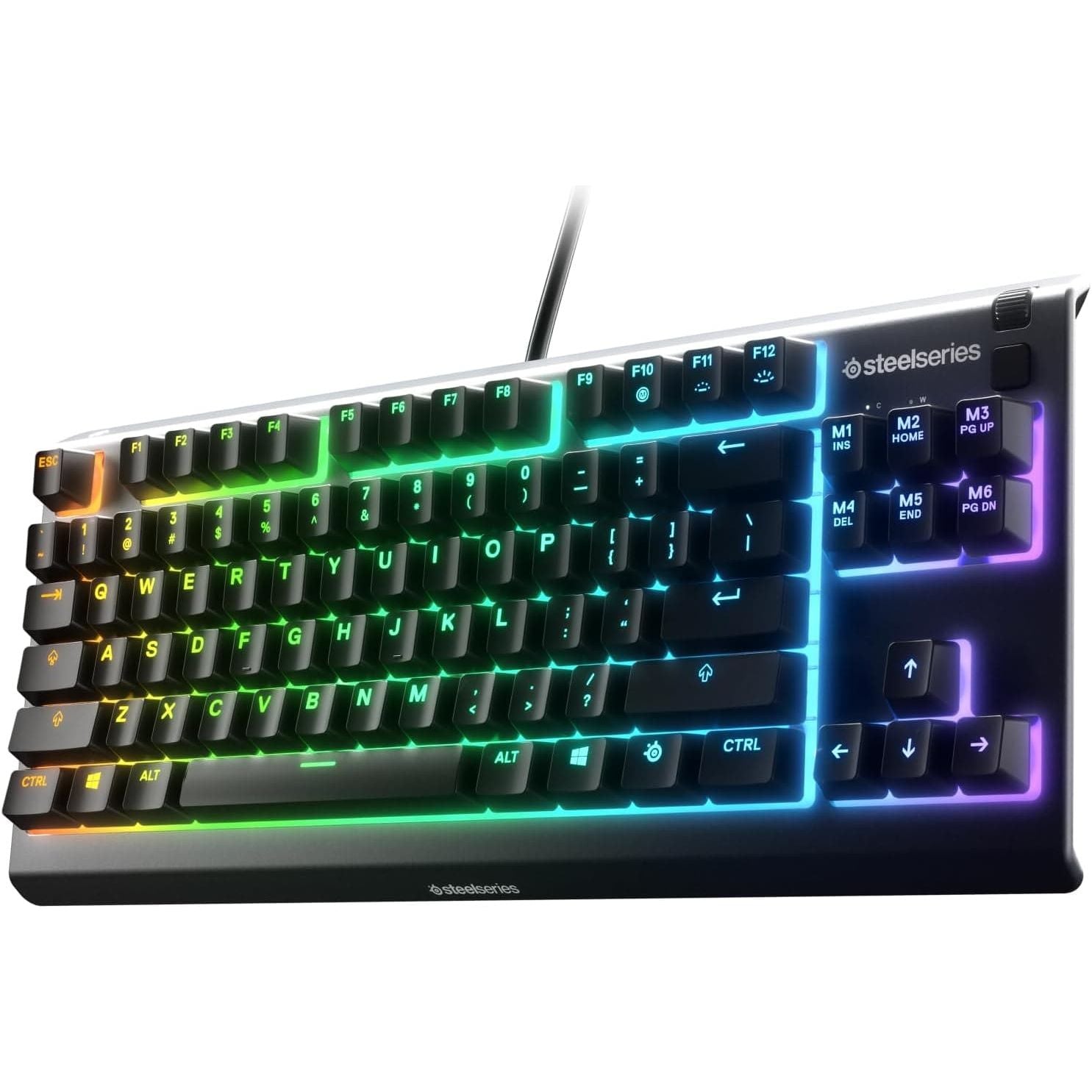 Buy SteelSeries,SteelSeries Apex 3 TKL Wired Gaming Keyboard - Black - Gadcet UK | UK | London | Scotland | Wales| Ireland | Near Me | Cheap | Pay In 3 | Keyboards