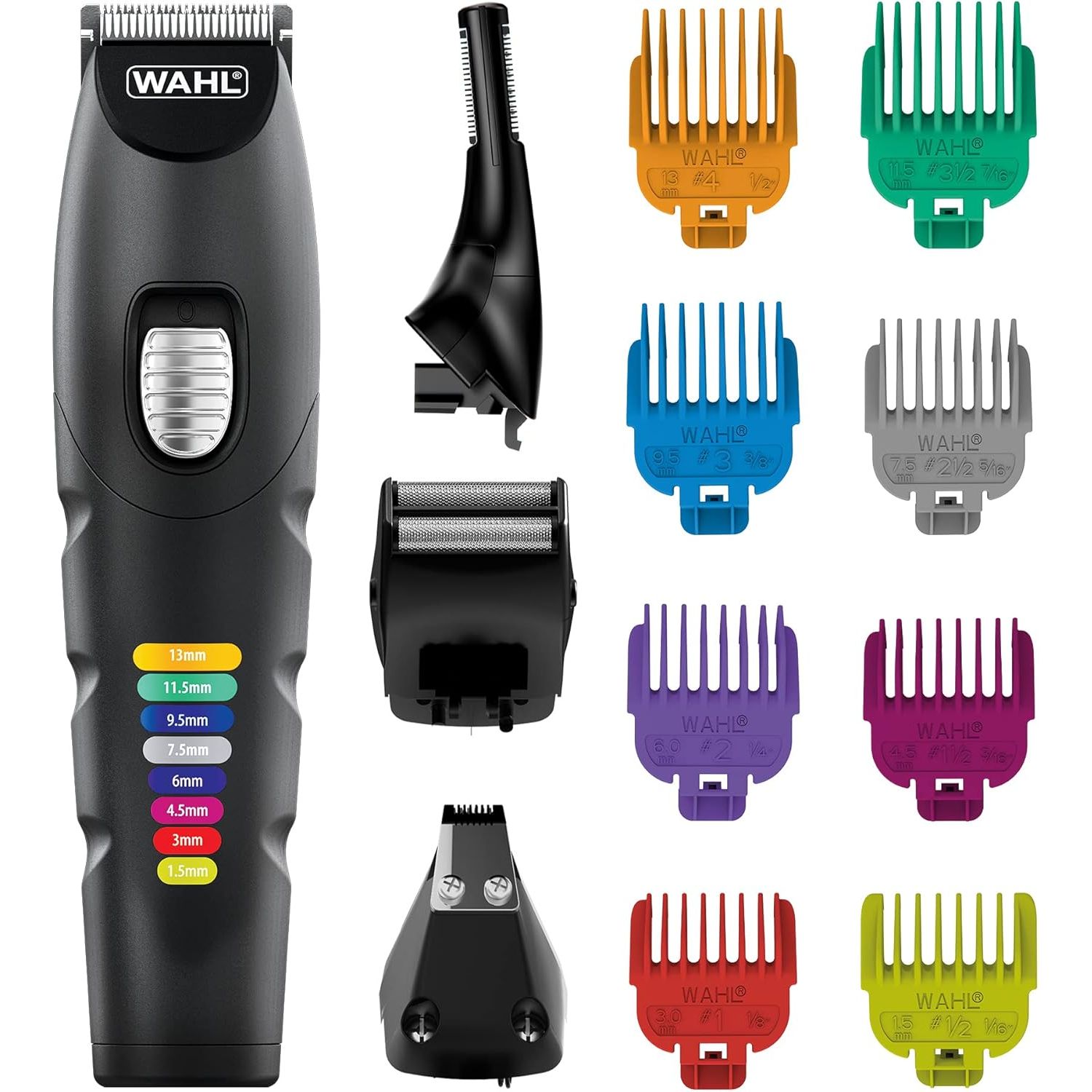 Buy Wahl,Wahl 8-in-1 Colour Trim Multigroomer - Cordless Body & Beard Trimmer with 4 Heads, Rechargeable - Gadcet UK | UK | London | Scotland | Wales| Near Me | Cheap | Pay In 3 | Hair Clippers & Trimmers