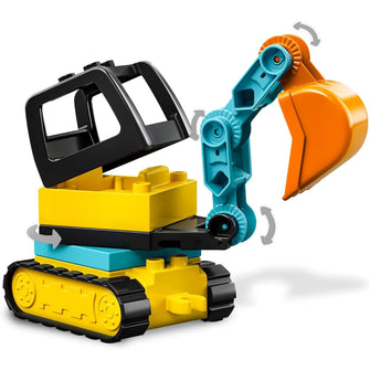 Buy LEGO,LEGO DUPLO Truck & Tracked Excavator – 10931, Construction Toy with 2 Vehicles, 2 Figures & Boulder - Gadcet UK | UK | London | Scotland | Wales| Near Me | Cheap | Pay In 3 | Construction Set Toys