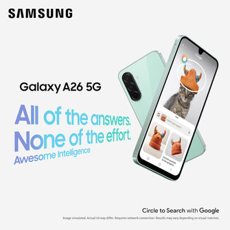 Buy Samsung,Samsung Galaxy A26 5G 6GB RAM 128GB Storage Mint SIM-Free Unlocked Smart Phone - Gadcet UK | UK | London | Scotland | Wales| Near Me | Cheap | Pay In 3 | Mobile & Smart Phones