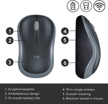 Buy Logitech,Logitech M185 Wireless Mouse - Grey - Gadcet UK | UK | London | Scotland | Wales| Ireland | Near Me | Cheap | Pay In 3 | Mouse Pads