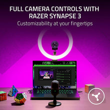 Razer Kiyo X - Full HD Streaming Webcam (1080p 30 FPS or 720p 60 FPS, Auto Focus, Plug & Play, Fully Customisable Settings, Flexible Mounting, Compact & Portable) Black - 4