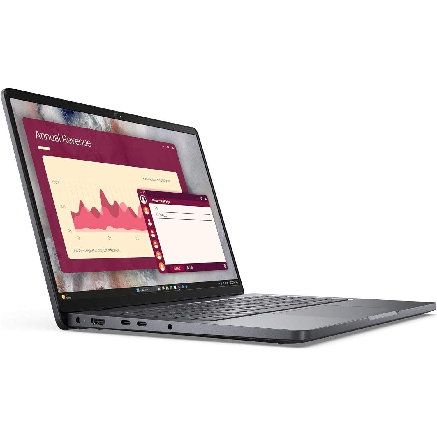 Dell Pro 14 PC14250 14” Laptop – Intel Core 5 120U, 16GB RAM, 512GB SSD – Magnetite Black