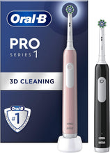 Buy Oral-B,Oral-B Pro Series 1 Electric Toothbrush - Black & Pink Duo Pack - Gadcet UK | UK | London | Scotland | Wales| Ireland | Near Me | Cheap | Pay In 3 | Health & Beauty