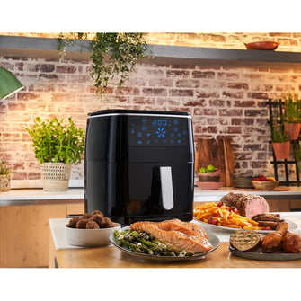 Buy Tefal,Tefal Easy Fry 3-in-1 XXL Digital Air Fryer, Grill and Steamer 6.2L Capacity 7 Programs inc Dehydrator Black FW201, 1700 W - Gadcet UK | UK | London | Scotland | Wales| Near Me | Cheap | Pay In 3 | Air Fryer & Grill