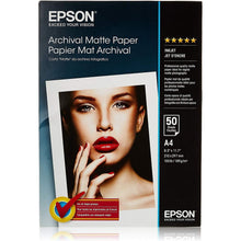 Buy Epson,Epson C13S041342 Archival Matte Paper - A4, 210 x 297mm, 189 g/m², 50 Sheets, White - Gadcet UK | UK | London | Scotland | Wales| Near Me | Cheap | Pay In 3 | Printer & Copier Paper