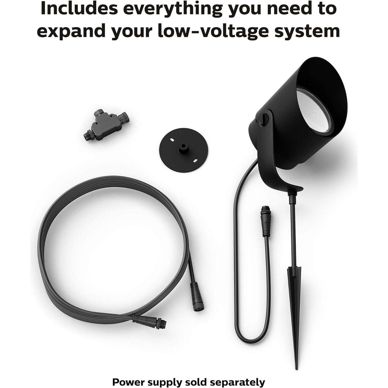 Buy Philips Hue,Philips Hue Lily XL White and Colour Ambiance LED Outdoor Smart Light [Extension Only] , Requires Hue Bridge + Base Kit (Sold Seperately), Works with Alexa, Google Assistant and Apple Homekit. - Gadcet UK | UK | London | Scotland | Wales| Ireland | Near Me | Cheap | Pay In 3 | Electronics Accessories