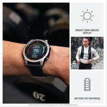 Buy Garmin,Garmin fēnix E 47mm Multisport GPS Smartwatch - Stainless Steel/Black, 16 Days Battery, Health & Training Features - Gadcet UK | UK | London | Scotland | Wales| Near Me | Cheap | Pay In 3 | Smart Watches