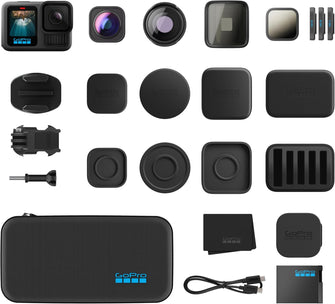 GoPro HERO13 Black + HB-Series Lens Collection – Macro, Ultra-Wide, ND Filters, Anamorphic Lens & Case
