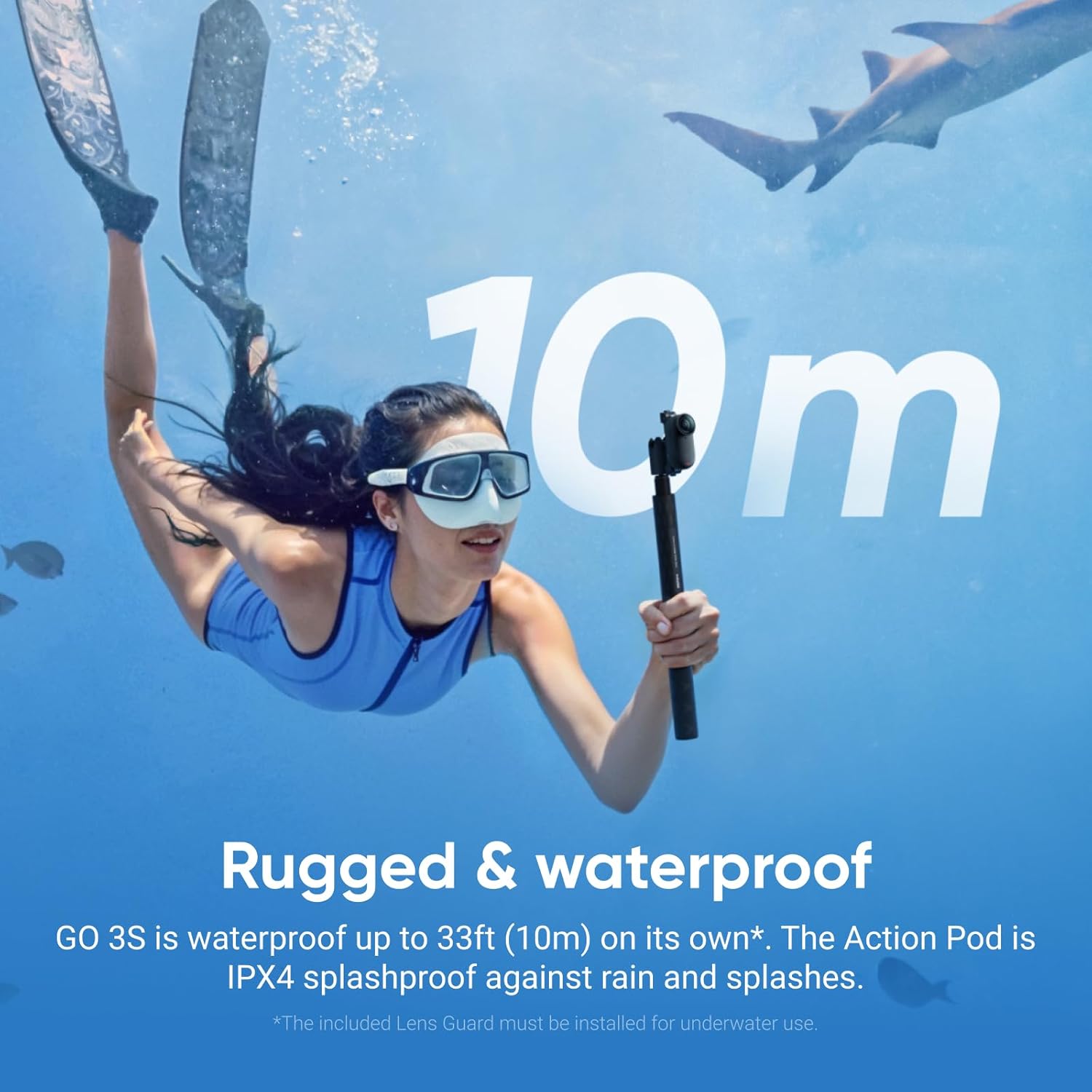 Buy Insta360,Insta360 GO 3S 128GB – 4K Tiny Portable Vlogging Camera - Gadcet UK | UK | London | Scotland | Wales| Near Me | Cheap | Pay In 3 | Action Video Cameras