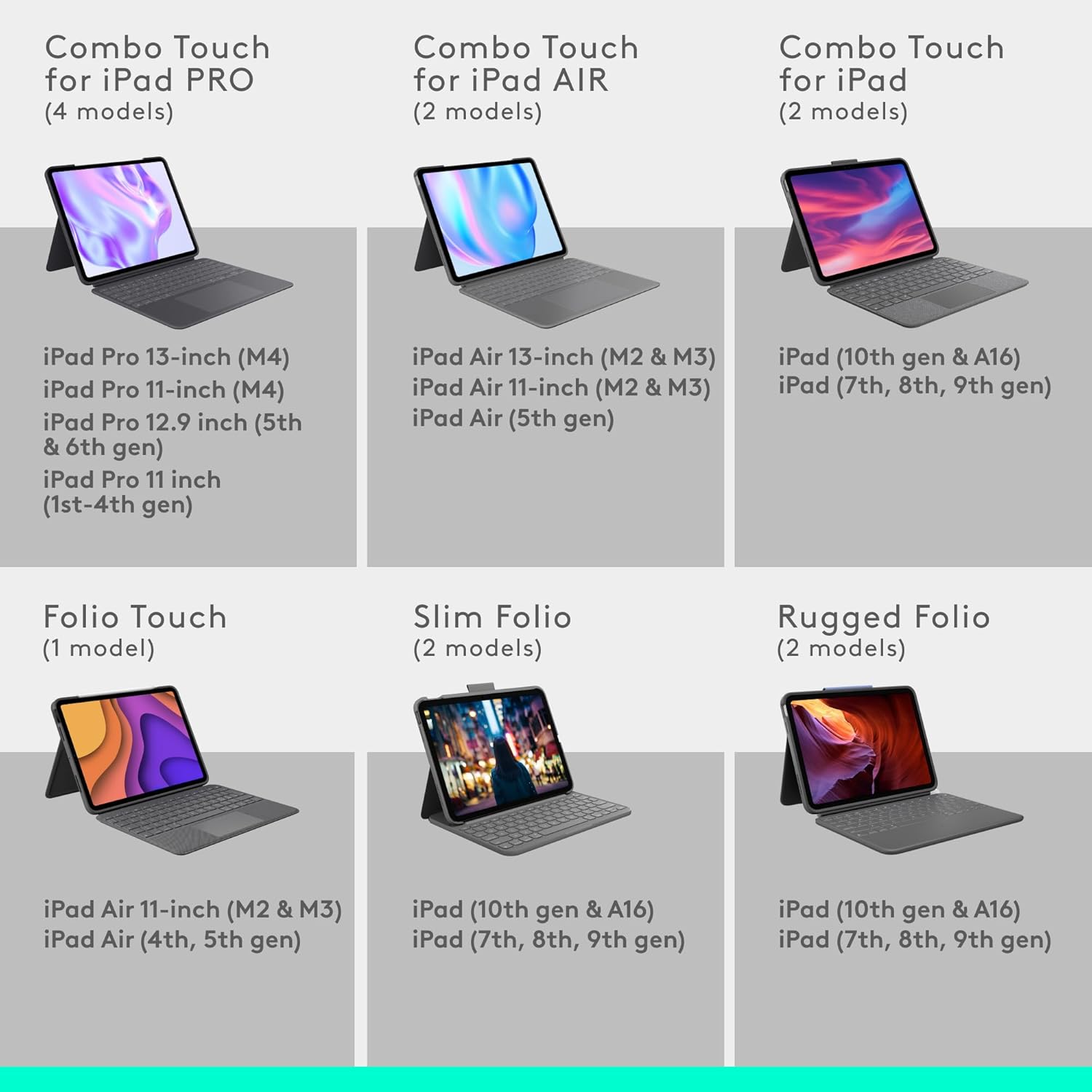 Buy Cashtro ltd,Logitech Slim Folio for iPad (7th, 8th, & 9th generation - Gadcet UK | UK | London | Scotland | Wales| Near Me | Cheap | Pay In 3 | Slim Folio