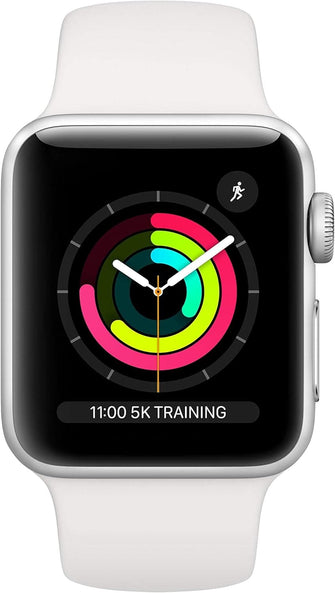 Buy Apple,Apple Watch Series 3 (GPS, 38mm) - Silver Aluminum Case with White Sport Band - Gadcet UK | UK | London | Scotland | Wales| Ireland | Near Me | Cheap | Pay In 3 | Watches