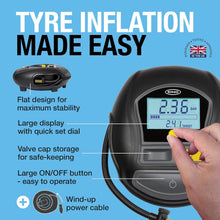 Buy Ring,Ring Automotive - RTC1000 12V rapid tyre inflator air compressor car pump with preset digital pressure gauge, memory function, 2 min inflation, LED light, carry case, valve adaptor kit - Gadcet UK | UK | London | Scotland | Wales| Near Me | Cheap | Pay In 3 | Motorcycles & Scooters