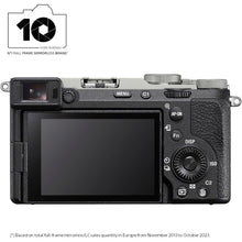 Buy Sony,Sony Alpha 7C II Full-Frame Mirrorless Camera – Compact Design, 33MP, Real-Time Autofocus, 10 FPS, 4K Video, Vari-Angle Touchscreen (Silver) - Gadcet UK | UK | London | Scotland | Wales| Near Me | Cheap | Pay In 3 | Mirrorless Digital Cameras
