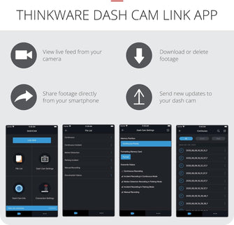 Buy Thinkware,Thinkware F200PRO Dash Cam Full 1080p Front and Rear Car Camera Dashcam - Super Night Vision, Includes 32GB SD card, GPS, Plug & Play and Hardwire lead for Battery Safe Parking Mode - Android/iOS App - Gadcet UK | UK | London | Scotland | Wales| Ireland | Near Me | Cheap | Pay In 3 | Electronics Accessories