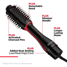 Buy REVLON,Revlon One-Step Volumiser Plus (Patented Detachable Head, Ceramic Titanium Barrel, Nylon Styling Bristles with Activated Charcoal Pins, Tourmaline Ionic Technology), RVDR5298UK - Gadcet UK | UK | London | Scotland | Wales| Near Me | Cheap | Pay In 3 | Hair Straightener