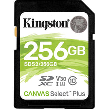 Buy Kingston,Kingston Canvas Select Plus 256GB SDXC Card - V30, UHS-I U3, Class 10, Video Class for 4K Recording - Gadcet UK | UK | London | Scotland | Wales| Near Me | Cheap | Pay In 3 | Flash Memory Cards
