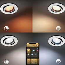 Buy Philips Hue,Philips Hue New Centura White and Colour Ambiance Smart Ceiling Light Spot 3 Pack [Round - White] with Bluetooth, Works with Alexa, Google Assistant and Apple Homekit - Gadcet UK | UK | London | Scotland | Wales| Ireland | Near Me | Cheap | Pay In 3 | Lighting Accessories