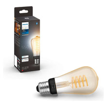 Buy Philips Hue,Philips Hue White Ambiance Filament ST64 Smart Light Bulb [E27 Edison Screw] With Bluetooth. Works with Alexa, Google Assistant and Apple Homekit - Gadcet UK | UK | London | Scotland | Wales| Near Me | Cheap | Pay In 3 | LED Light Bulbs
