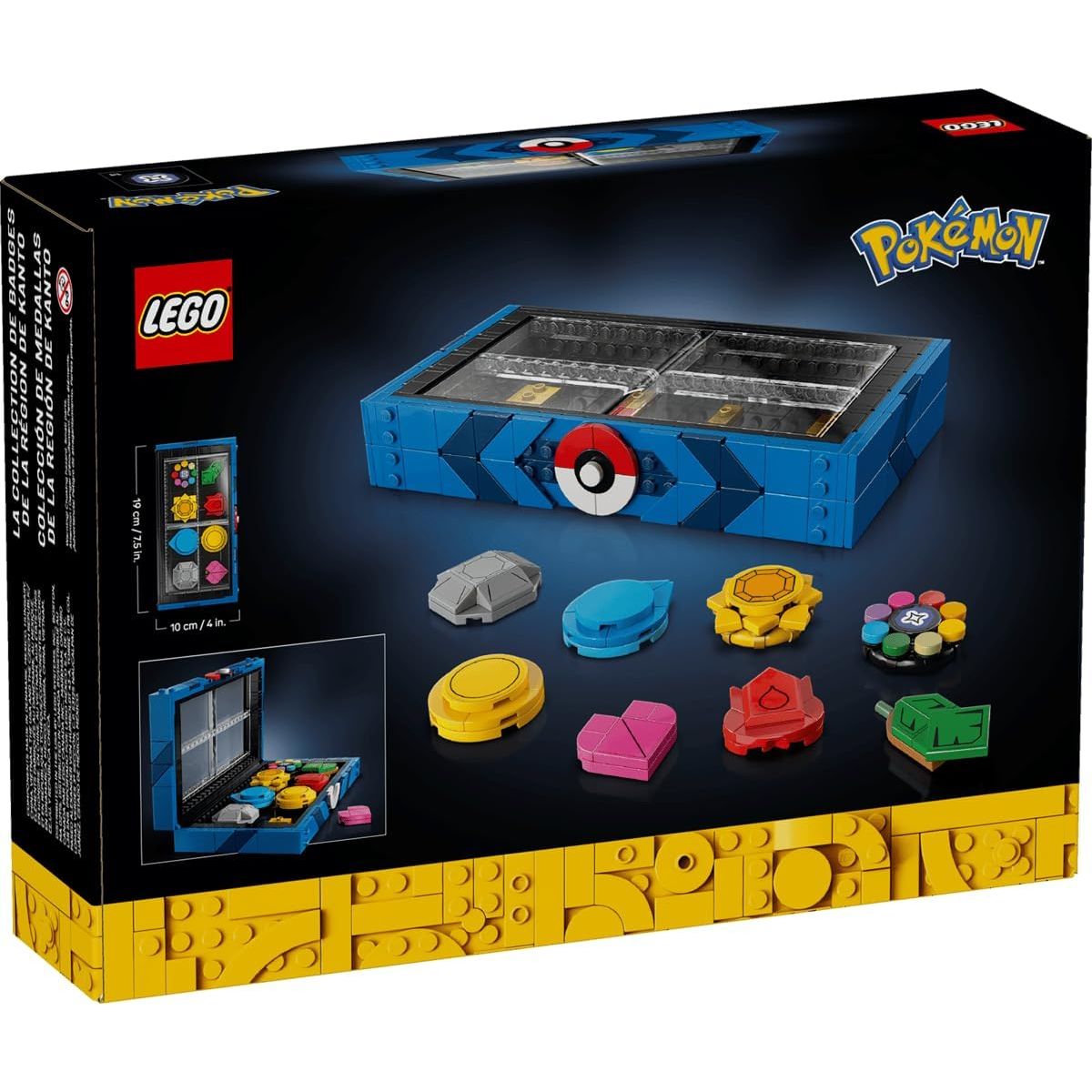Buy LEGO,LEGO Pokémon Kanto Region Badge Collection 40892 – 312-Piece Display Set with 8 Gym Badges - Gadcet UK | UK | London | Scotland | Wales| Near Me | Cheap | Pay In 3 | Collectibles