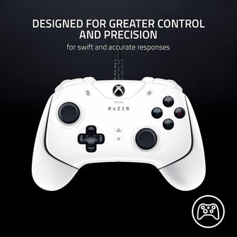 Buy Razer,Razer Wolverine V2 - Wired Gaming Controller for Xbox Series X/S/One & PC (2 Freely Assignable Multifunction Buttons, Action Buttons and D-Pad, Hair Trigger Mode, 3.5 mm Analogue Audio Port) Mercury - Gadcet.com | UK | London | Scotland | Wales| Ireland | Near Me | Cheap | Pay In 3 | Game Controllers