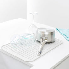 Buy Gadcet UK,Brabantia 117466 Silicone Dish Drying Mat, Steel, Light Grey, 43.8 x 32.5 x 0.9 cm - Gadcet UK | UK | London | Scotland | Wales| Ireland | Near Me | Cheap | Pay In 3 | Kitchen & Dining