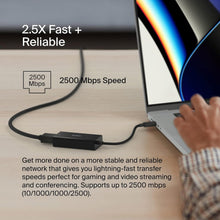 Buy Belkin,Belkin USB Type C to 2.5 Gb Ethernet Adapter, USB-IF Certified Thunderbolt 3 & 4 / USB-C to LAN Network Adapter Compatible with MacBook Pro/Air, iPad Pro, XPS, Surface, and Other USB-C Devices - Gadcet UK | UK | London | Scotland | Wales| Near Me | Cheap | Pay In 3 | Video Game Software