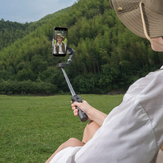DJI,DJI OSMO Mobile 6 Smartphone Gimbal Stabilizer, 3-Axis Phone Gimbal, Built-In Extension Rod, Portable and Foldable, Android and iPhone Gimbal with ShotGuides, Vlogging Stabilizer, Slate Gray - Gadcet.com