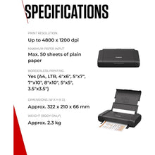 Buy Canon,Canon PIXMA TR150 Wireless Portable Color Inkjet Printer w/ Battery - A4 | Wi-Fi 2.4 & 5 GHz, Smartphone Printing, USB Charge | Compatible with iOS, Android, Windows - Gadcet UK | UK | London | Scotland | Wales| Near Me | Cheap | Pay In 3 | Printers, Copiers & Fax Machines