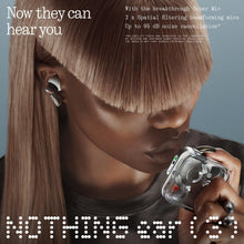 Buy Nothing,Nothing Ear (3) Wireless Earbuds – Black | Adaptive Noise Cancelling, LDAC Hi-Res Audio, 38-Hour Battery, Quick Charge, IP54 Rating | Android & iOS Compatible - Gadcet UK | UK | London | Scotland | Wales| Near Me | Cheap | Pay In 3 | In-Ear Headphones