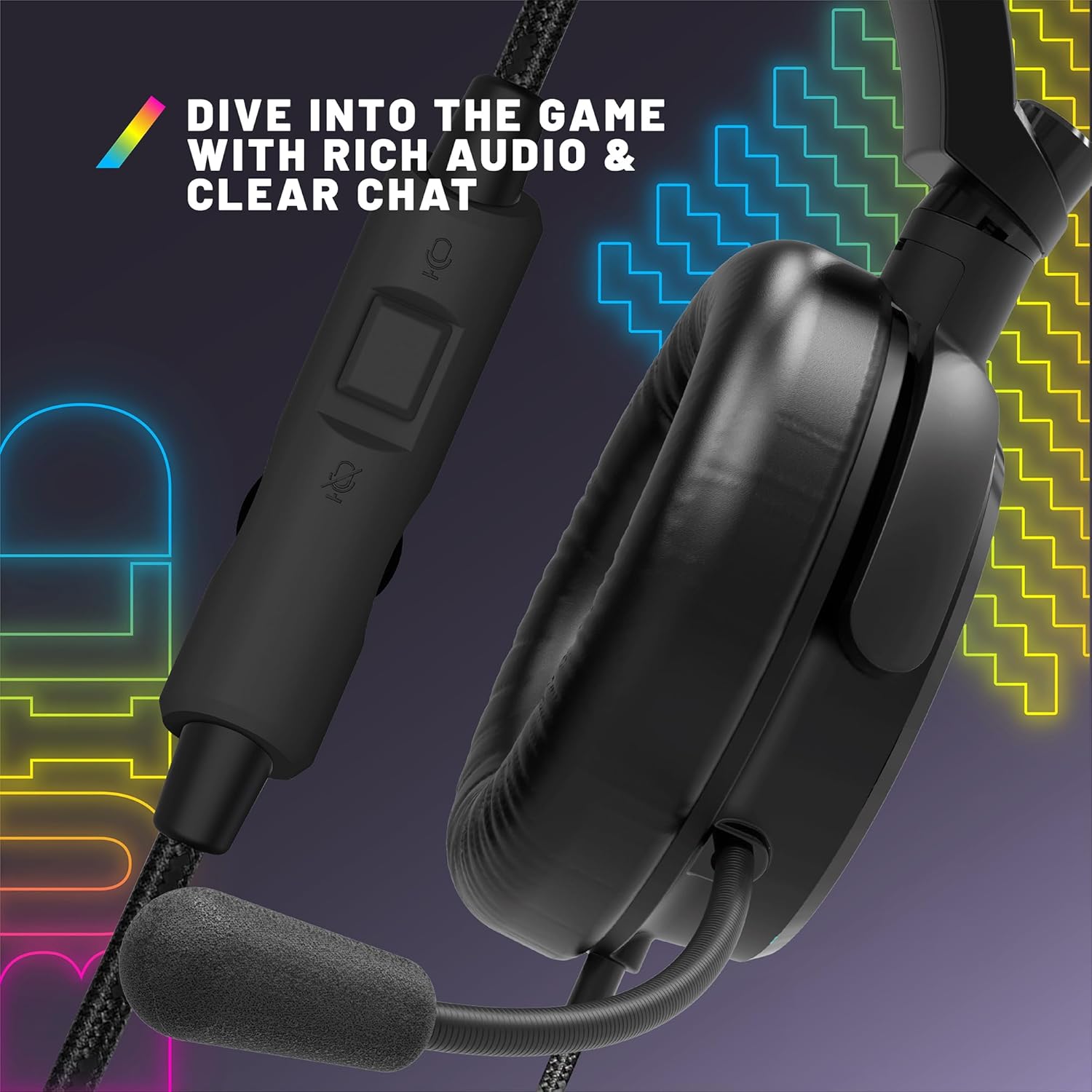 Buy STEALTH,STEALTH C6-100 LED Light-Up Gaming Headset – Multi-Format Wired Headset for PS5, PS4, Xbox, Nintendo Switch, PC & Mobile, 40mm Drivers, Flexible Mic - Gadcet UK | UK | London | Scotland | Wales| Near Me | Cheap | Pay In 3 | Gaming Headset