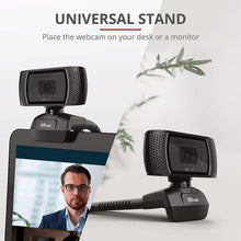 Buy Trust,Trust Trino HD Webcam – 720p 30FPS with Microphone, USB, Universal Stand, Photo Button, Black - Gadcet UK | UK | London | Scotland | Wales| Near Me | Cheap | Pay In 3 | Webcams