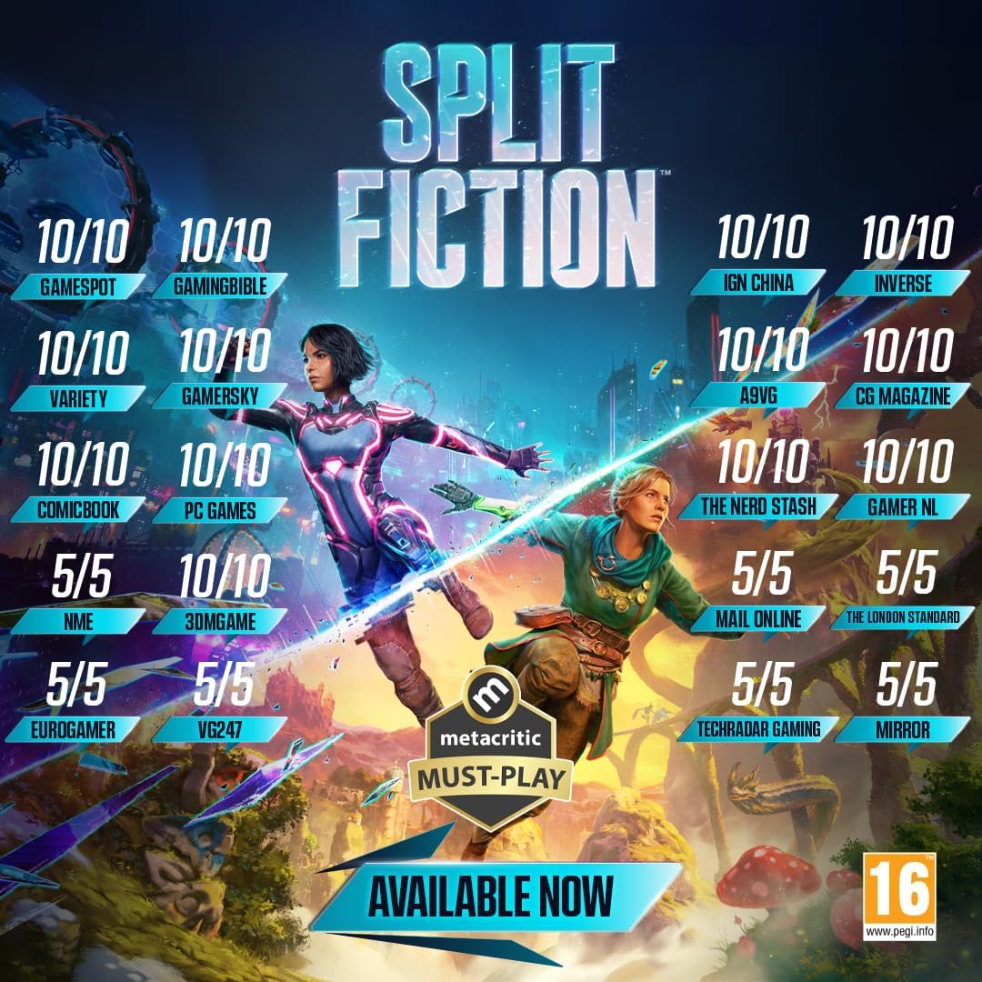 Buy PlayStation,Split Fiction - PS5 Game - Gadcet UK | UK | London | Scotland | Wales| Near Me | Cheap | Pay In 3 | Video Game Software