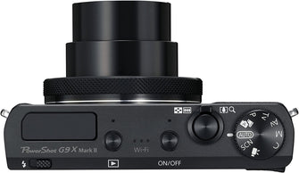 Buy Canon,Canon PowerShot G9 X Mark II Digital Camera - Black - Gadcet.com | UK | London | Scotland | Wales| Ireland | Near Me | Cheap | Pay In 3 | camera