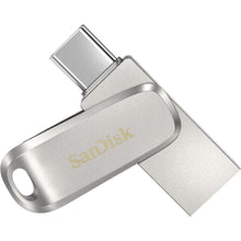Buy SanDisk,SanDisk Ultra Dual Drive Luxe USB Type‑C Flash Drive 64GB – Up to 150 MB/s, Reversible Type‑C & Type‑A Connectors, All‑Metal Design (Silver) - Gadcet UK | UK | London | Scotland | Wales| Near Me | Cheap | Pay In 3 | Data Storage & External Drives