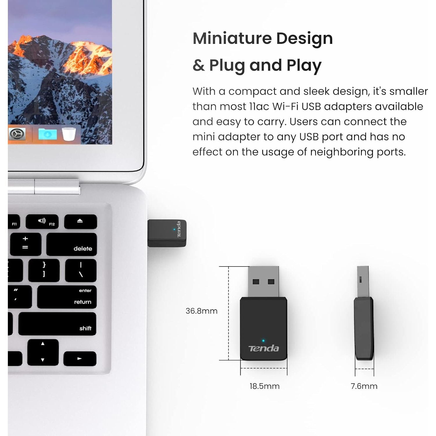 Buy Tenda,Tenda U9 Wireless USB Network Interface Card - Dongle - 433Mbps - Gadcet UK | UK | London | Scotland | Wales| Near Me | Cheap | Pay In 3 | Wireless Routers