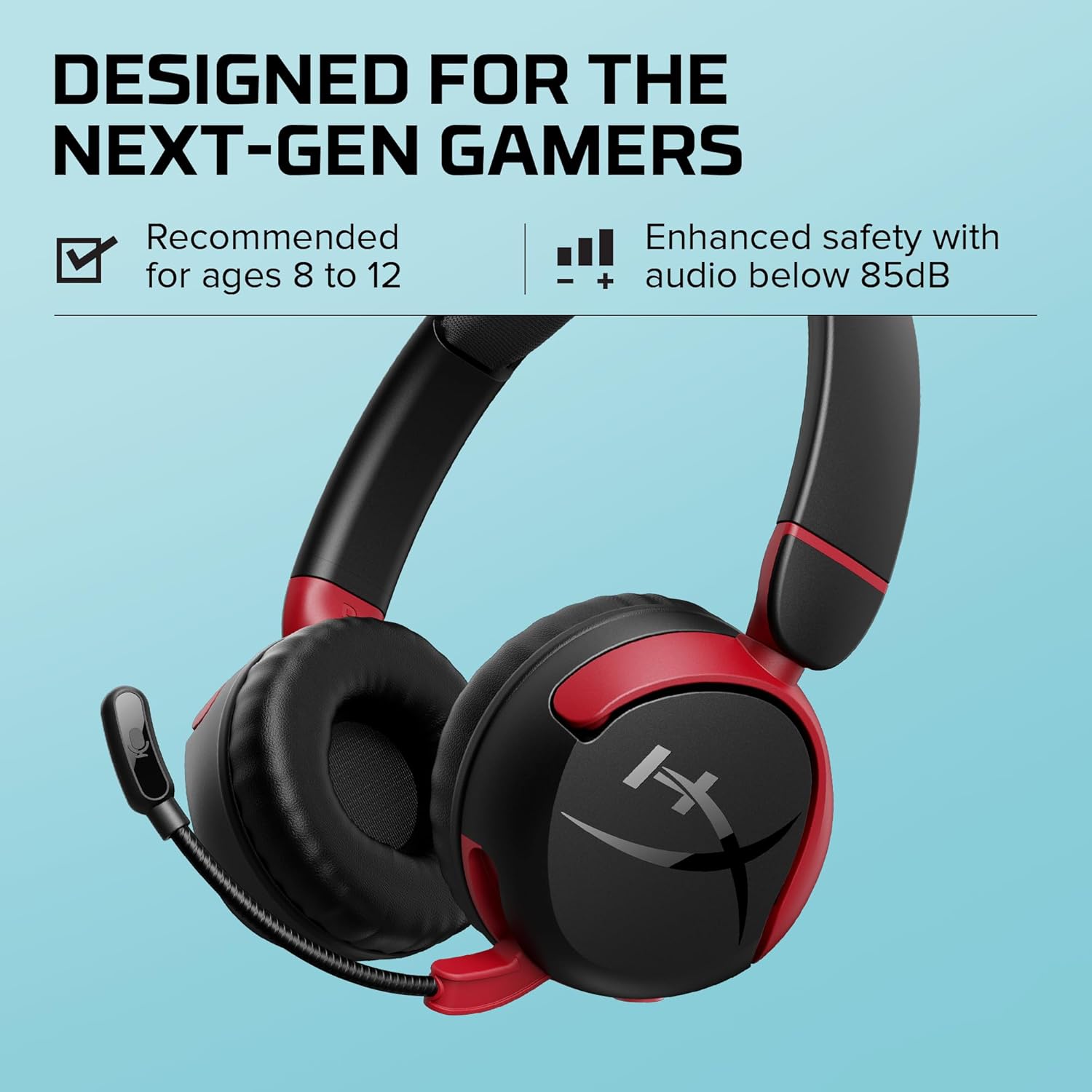 Buy HyperX,HyperX Cloud Mini Wireless Headset – Volume Limited 85dB (Multi-Platform Compatible) - Gadcet UK | UK | London | Scotland | Wales| Near Me | Cheap | Pay In 3 | Headphone and Headset