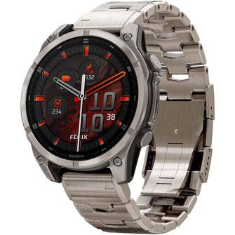 Buy Garmin,Garmin Fenix 8 47mm - AMOLED, Sapphire Titanium Case, Graphite with Titanium & Silicone Bands - Gadcet UK | UK | London | Scotland | Wales| Near Me | Cheap | Pay In 3 | Smart Watches