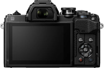 Olympus OM-D E-M10 Mark IV Black Body with Black M.Zuiko Digital ED 14-42mm F3.5-5.6 EZ Lens Kit