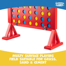 Buy Grasshopper Games,4 in a Row Wooden Game Set | 46 Discs | Classic Four in a Line | Includes Carry Bag | Outdoor Family - Gadcet UK | UK | London | Scotland | Wales| Near Me | Cheap | Pay In 3 | Board Games