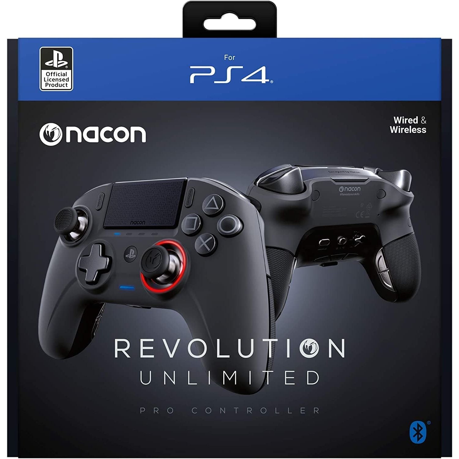 Nacon,NACON Revolution Unlimited Pro Gamepad for PlayStation 4 - Black - Gadcet.com