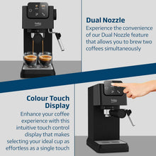 Buy Beko,Beko CaffeExperto™ CEP5302B Manual Espresso Machine – Black (15 Bar, Touch Display, Milk Frother, Dual Nozzle) - Gadcet UK | UK | London | Scotland | Wales| Near Me | Cheap | Pay In 3 | Coffee Makers & Espresso Machines