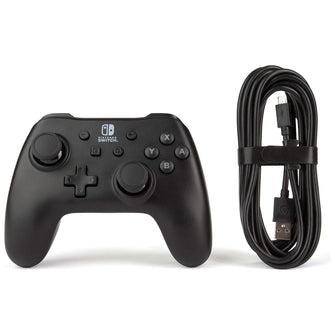 PowerA Wired Controller for Nintendo Switch – Matte Black