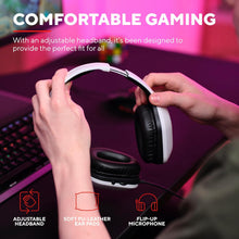 Buy Trust,Trust Gaming GXT 415W Zirox Lightweight Gaming Headset with 50mm Drivers for PC, Xbox, PS4, PS5, Switch, Mobile, 3.5 mm Jack, 2m Cable, Foldaway Microphone, Over-Ear Wired Headphones - White - Gadcet UK | UK | London | Scotland | Wales| Near Me | Cheap | Pay In 3 | Headphones & Headsets