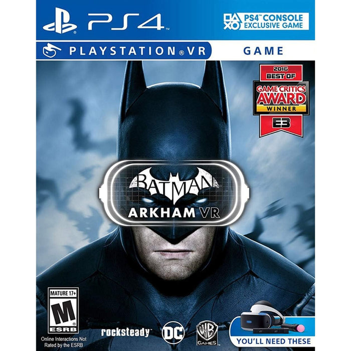 Buy PlayStation,Batman Arkham VR - PS4 Game - Gadcet UK | UK | London | Scotland | Wales| Near Me | Cheap | Pay In 3 | Video Game Software
